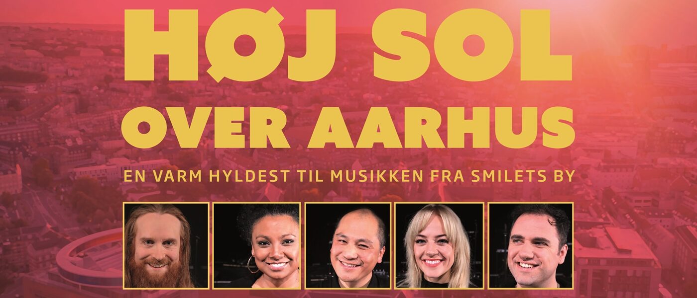 Høj sol over Aarhus