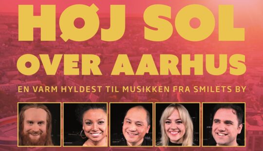 Høj sol over Aarhus