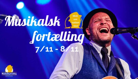 Musikalsk Fortælling om Kim Larsen - Midt om natten tour 2024